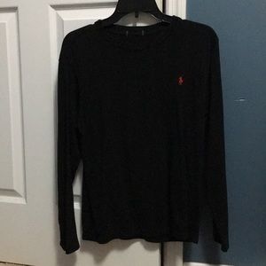 POLO RALPH LAUREN Small Black Long Sleeve T-Shirt